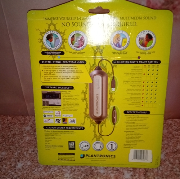 Plantronics digital Audi headset - Picture 3 of 3